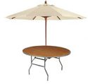 Picture of Garden Party Table w/market umbrella 48"