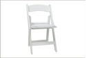 Picture of Chair White Resin - Padded