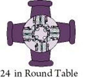Picture of Table Round 24"